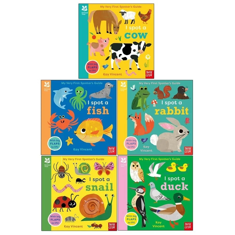 National Trust My Very First Spotter's Guides Series 5 Books Collection Set