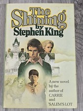 The Shining by Stephen King - Printed 1977 Doubleday HC DJ 📕