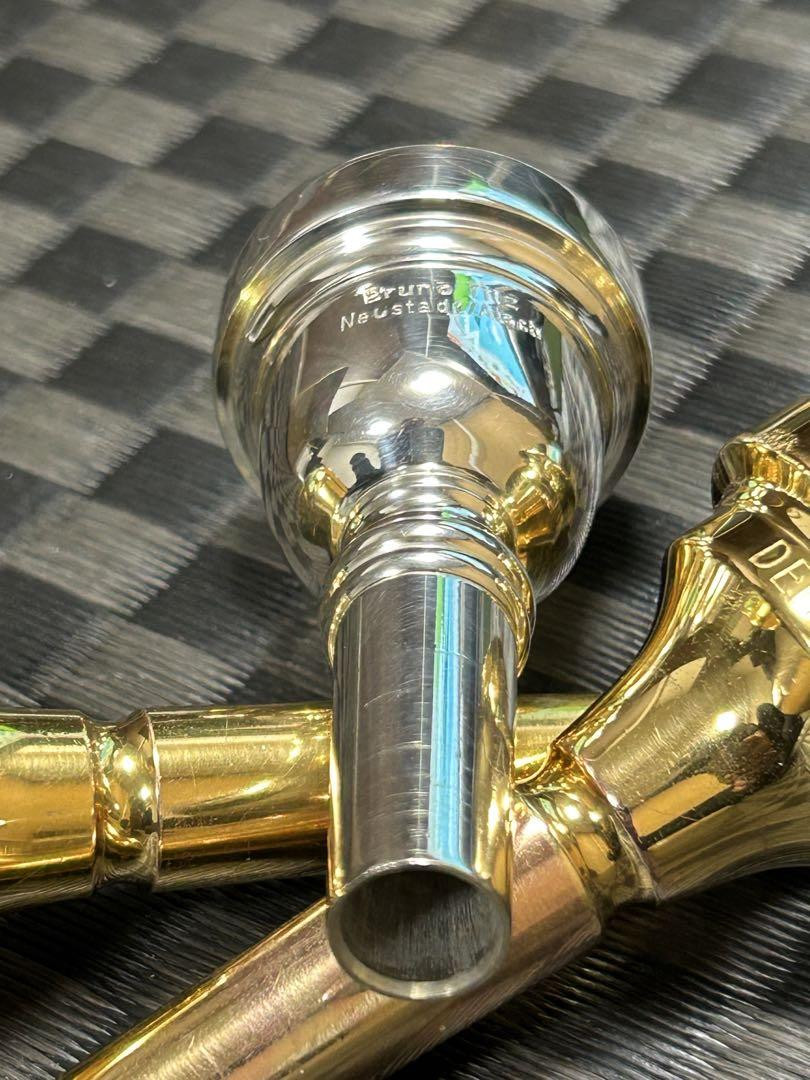 Bruno Tilz 5GS(太管・SP) Bako Model Bruno Tilz 7C BAKO Model Trumpet Mouthpiece Vintage Used