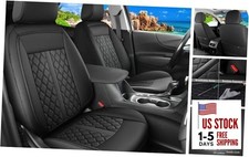 Colorado Front Car Seat Covers, Crew Cab Colorado 2015-2022 Front Pair/Black