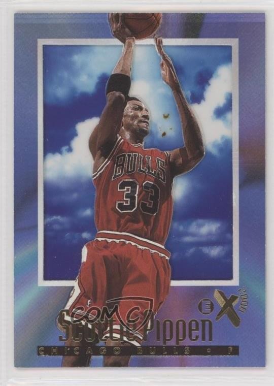 1996-97 Skybox E-X2000 Scottie Pippen #10 HOF 0n7h