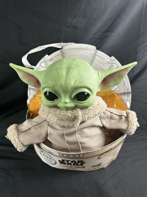 New Star Wars Baby Yoda Grogu Plush Doll Toy The Child 11'' Mandalorian Mattel