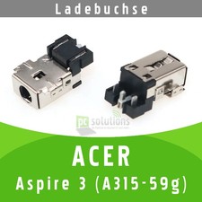 Acer Aspire 3 A315-59g presa di ricarica jack DC femmina presa di corrente socket port