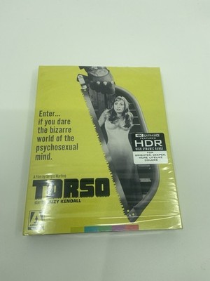 Arrow Films Torso 4K UHD Blu-ray Limited Edition HDR Suzy Kendall
