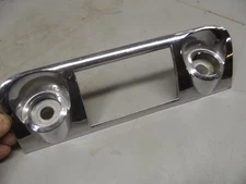 1959 CHEVROLET IMPALA RADIO SURROUND CHROME TRIM  EL CAMINO BELAIR WAGON 1960