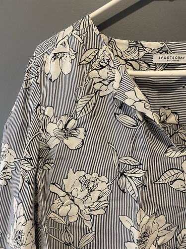 SPORTSCRAFT Women’s Blouse Size 16 - Silk Blend