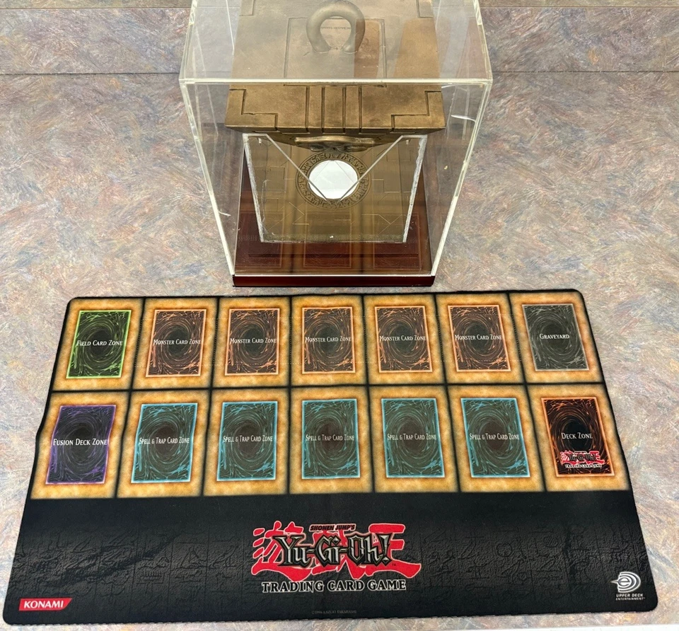 2003 Yu-Gi-Oh! TCG World Championship Millennium Puzzle Trophy and Play Mat - Image 2 of 4
