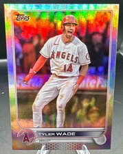 2022 Topps Update Tyler Wade #US232 Rainbow Foil Angels