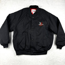 VTG Todd Workwear Insulated Bomber Jacket Mens 1X Trucker Racing Made In USA