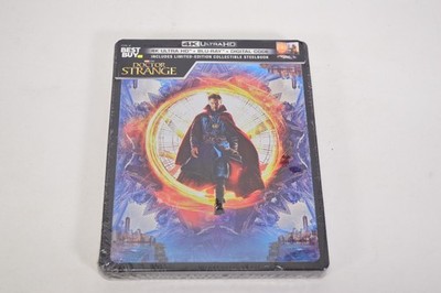 NEW Marvel Doctor Strange Collectible Steelbook 4K Ultra HD Blu-Ray Best Buy