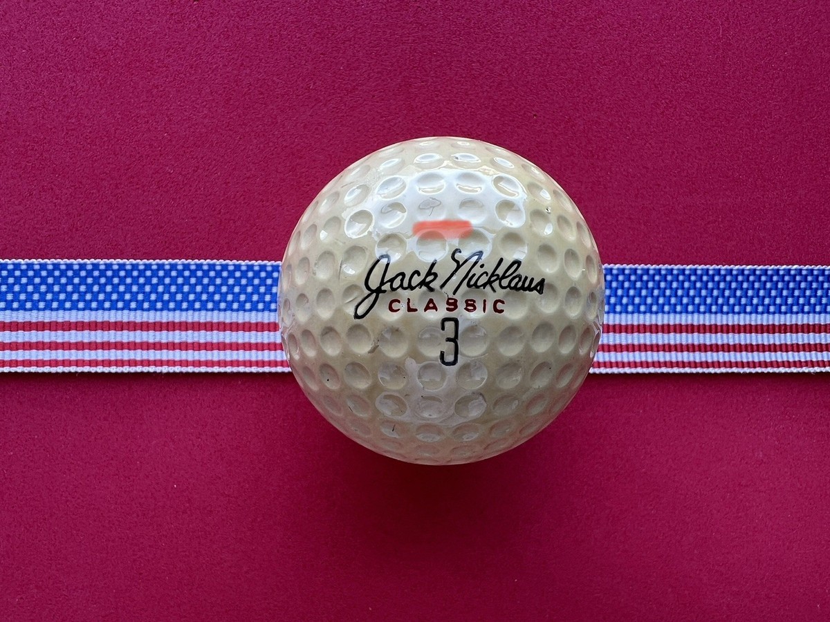 VINTAGE 1964 JACK NICKLAUS / MACGREGOR EARLY RED CLASSIC SIGNATURE