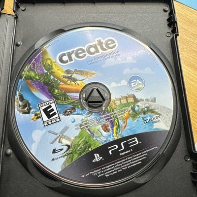 Create (Sony PlayStation 3, 2010). Disc In Generic Case