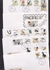 Ireland 1997 - 2002 Bird Definitives choice of stamps FDC puffin owl kingfisher