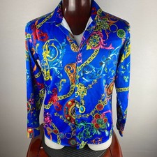 GS Bogosse Mens Shirt Swanky Snazzy Flashy Gr...
