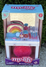 My Life Vanity 13 Piece Play Set Light Up Mir...