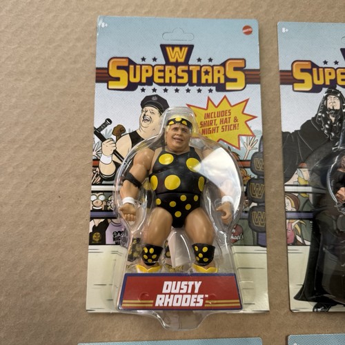 Lot WWE Superstars Series 18 Undertaker, Mankind, Jesse Ventura, Dusty Rhodes - Photo 2/15