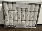 Pier 1 Silver Pine Trees Christmas Crackers Party Hat, Joke, Novelty Item — photo 1