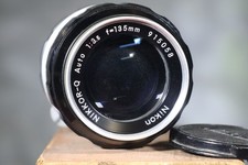 Nikon NIKKOR-Q Auto 135mm f/3.5 Manual Focus Lens - Non-ai orig Canister