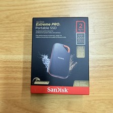 SanDisk - 2TB Extreme PRO Portable SSD 2000MB/s USB-C