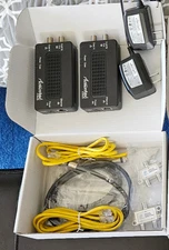 Actiontec ECB6200K02 MoCA 2.0 Ethernet to Coax Adapter 2 Pieces (working)