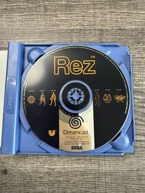 Rez - PAL Sega Dreamcast (DC) - Complete! Near Mint Disc. CIB