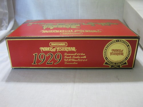 Matchbox YS-16 Models of Yesteryear 1929 Scammell Truck Trailer Train w/ Box NOS - Picture 12 of 14