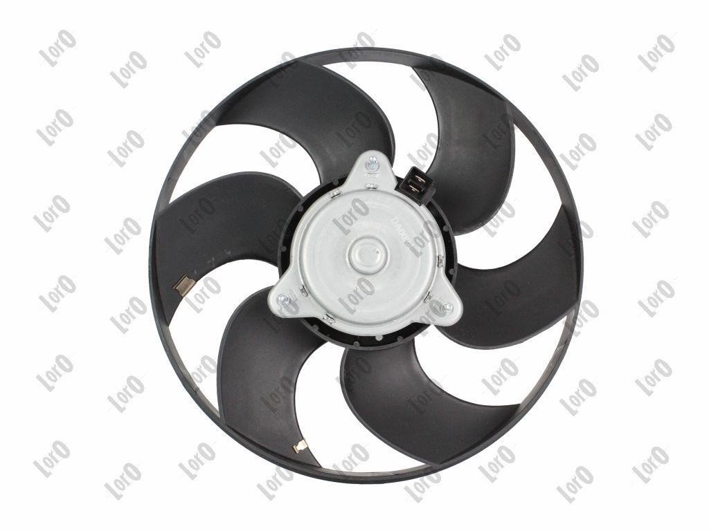 ABAKUS Engine Cooling Fan Motor 009-014-0003 for Citroën 305 mm 2-Pin