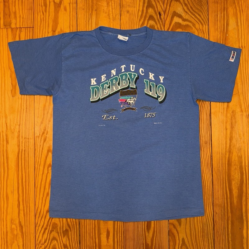 Vintage 90s Kentucky Derby 119 Horse Racing Churchill Downs 1993 Shirt  Size XL