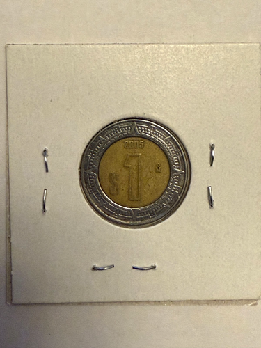 Mexico - 2005 1 Peso Coin - Free Shipping! - Picture 4 of 4