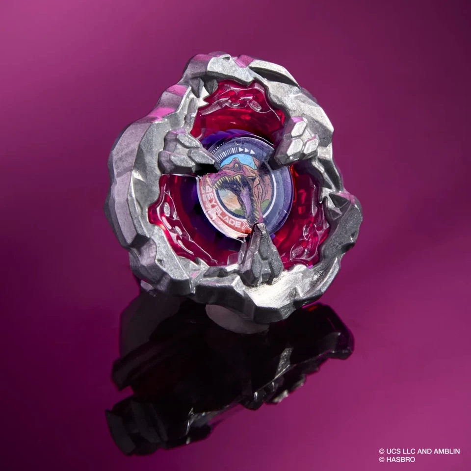 Jurassic World BEYBLADE X Spinosaurus VS Quetzalcoatlus Dinosaur pacote com 2 **LEIA** - Imagem 3 de 4