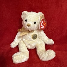 Ty Beanie Baby CHARLES the Bear Harrods / UK Exclusive Plush Stuffed Animal Toy
