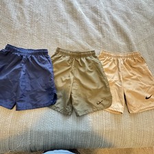3 Pairs Boys Nike Dri-Fit Athletic Shorts Size 5-6 Years