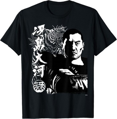 ( Front & Back ) Like a Dragon & Yakuza Taiga Saejima Tattoo Unisex T-Shirt