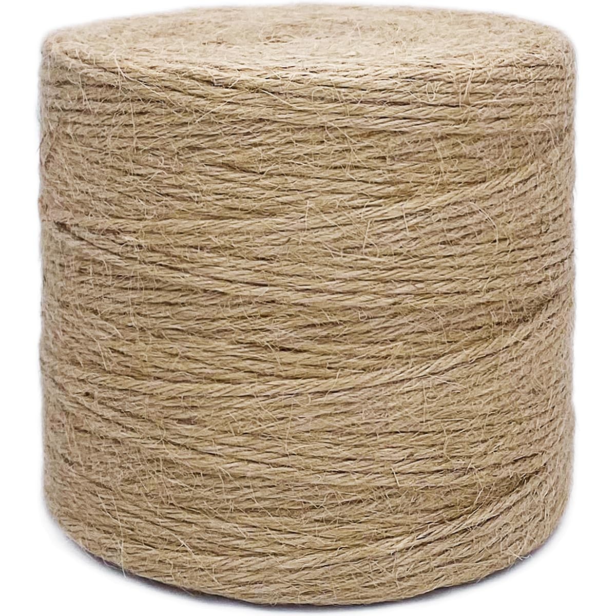 500FT Jute Twine Rope 3mm Natural Thick Garden Twine String Heavy Duty for Ga...