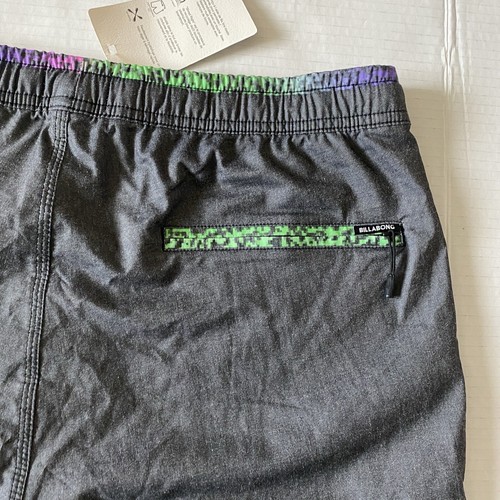 Billabong Garage Platnum X Men’s Board Shorts Retro Leopards Size 32 NEW NWT - Picture 11 of 17