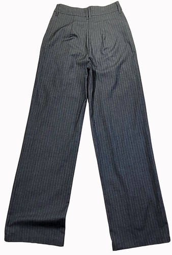 Wild Fable Women's Pinstripe High-Waist Pleated Pants Size 4 NWT - Picture 7 of 10