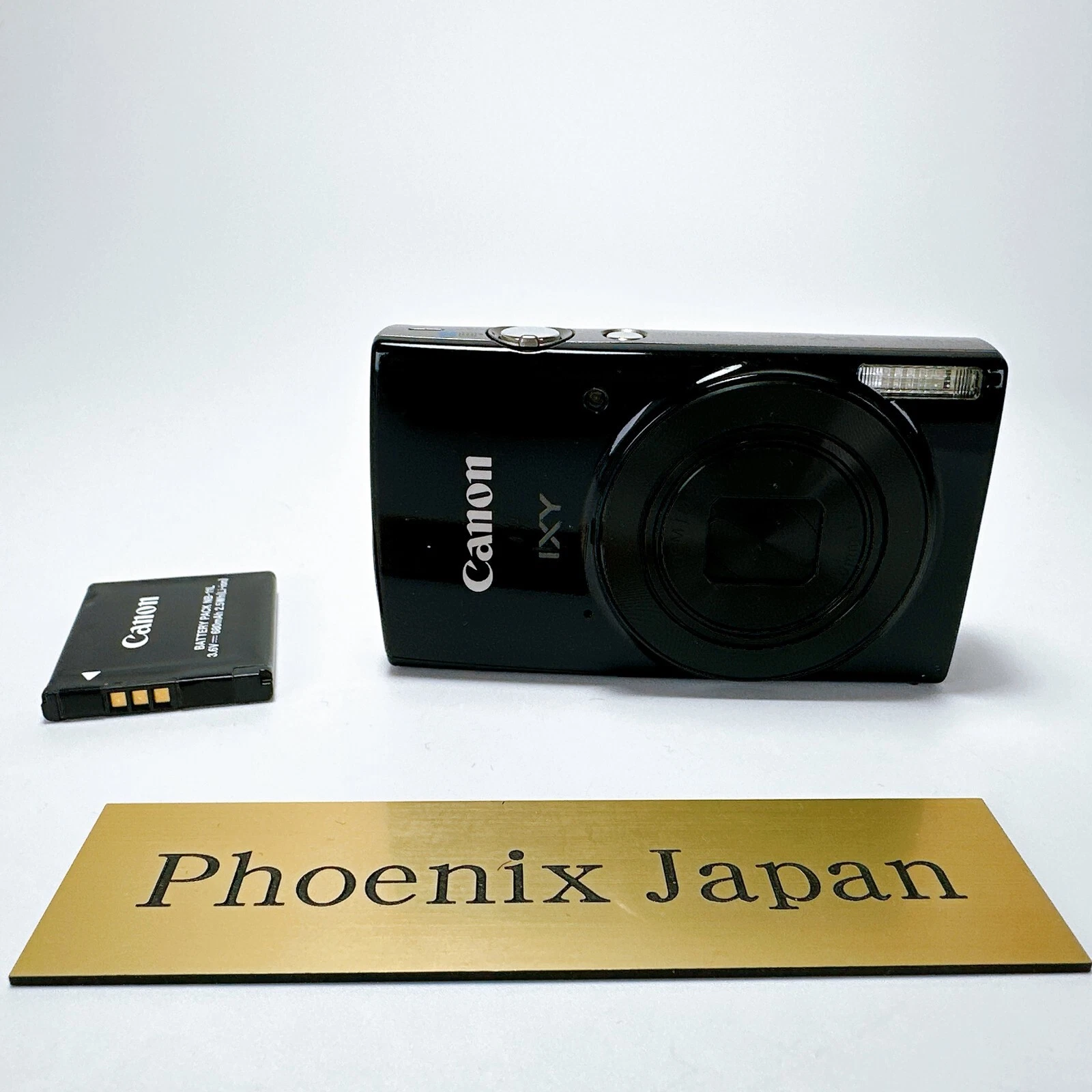 Canon IXY 190 Digital Camera Black Optical 10 times Zoom USED