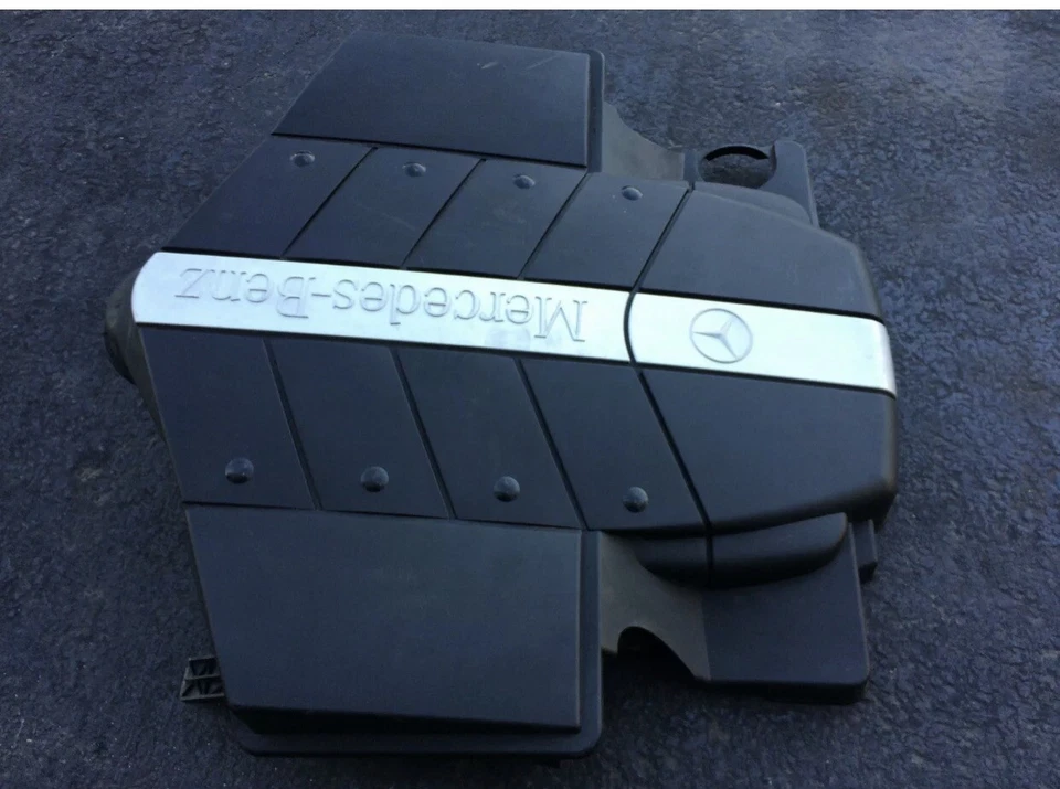 Mercedes CLK430 W208 2002 cubierta aspecto motor filtro de aire caja de admisión Foto 4 de 4