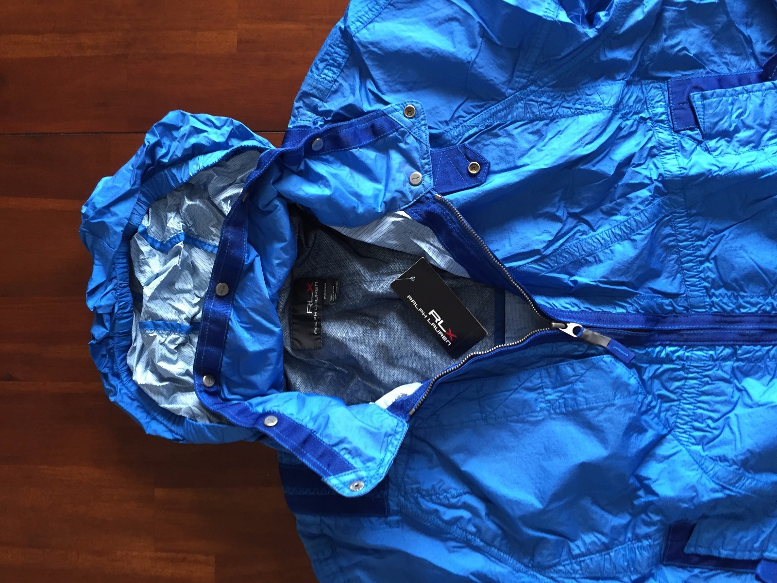 RLX Polo Ralph Lauren Blue Wind Breaker ( large ) image 7