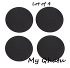 Lot of 4 IKEA PANNA Place Mat Black 15", Placemat 703.511.36