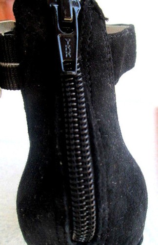 De colección años 90..BELLINI..NEGRO..CUERO..STILETTO..PLATAFORMA.. ENVOLTURA DE TOBILLO.. TACONES NUEVOS..9 - Imagen 2 de 5