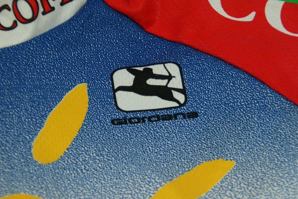 Maillot cyclisme vintage Giordana Cofidis MBK - Photo 2/4