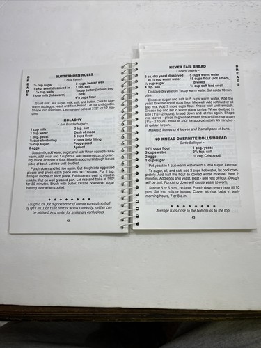 BRECKENRIDGE MINNESOTA Cookbook Ethnic Danish Swedish Norwegian Czech Bohemian - Picture 8 of 24