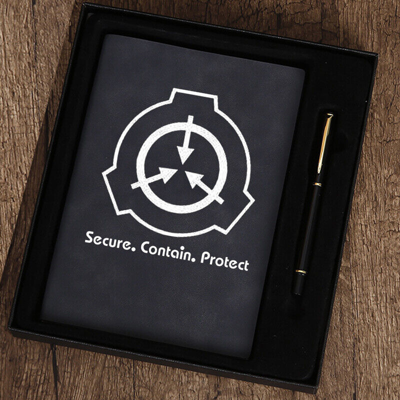 SCP Special Containment Procedures Foundation Notebook Diary Book For Fans  Gift