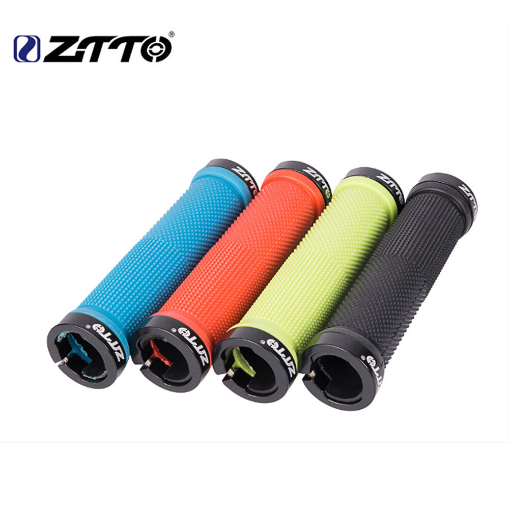 ZTTO Grips MTB Double Lock On Handlebar Cycle Bicycle Non-Slip