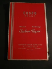 VintageAntique Cosco Typewriter Carbon Paper – 100 Sheets