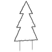 Weihnachtsbaum Gartenstecker Led Beleuchtet Weihnachtsbeleuchtung Deko Vidaxl