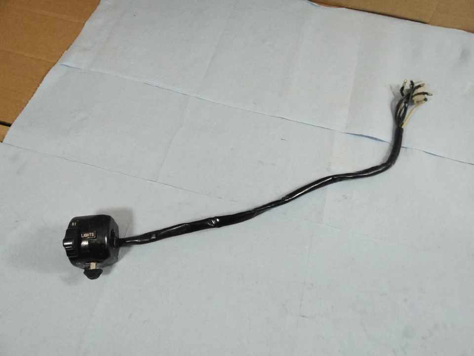 1977-81 Yamaha XS 650 Left Side Switchgear Horn Turn Hi/Lo XS650 SE SG D H G  - Image 4 of 4