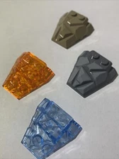 LEGO Parts 64867 (1pc) Wedge 4 x 4 Fractured Polygon Top Pick Color