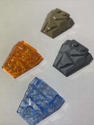 LEGO Parts 64867 (1pc) Wedge 4 x 4 Fractured Polygon Top Pick Color